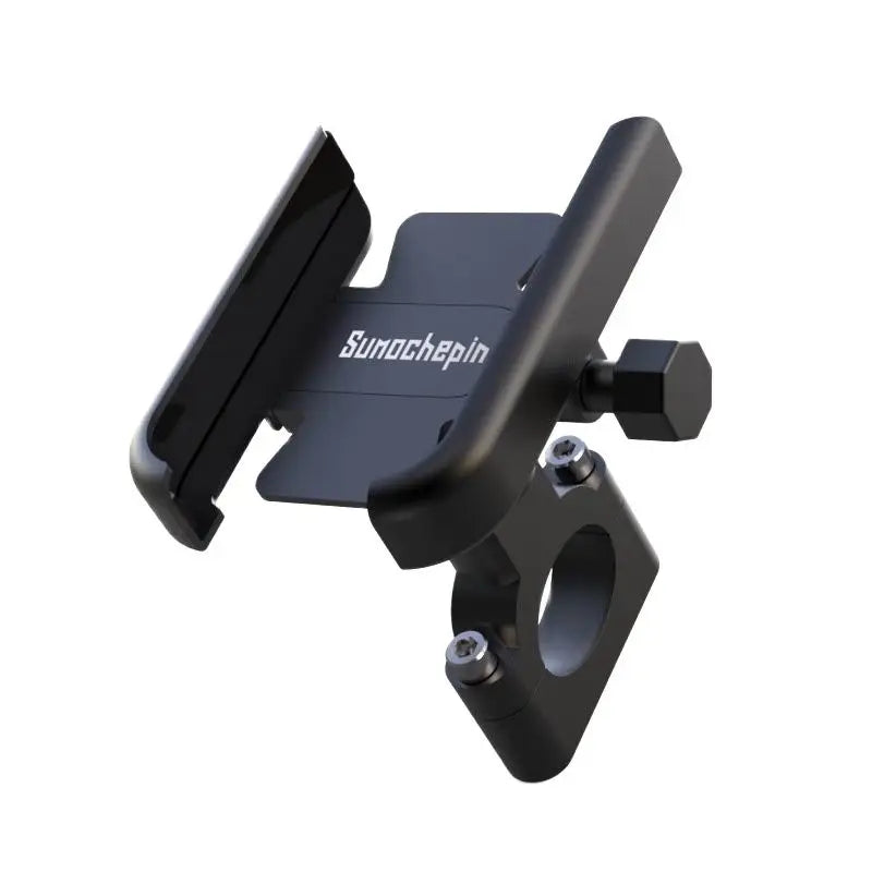 Suporte de telemóvel para guiador de bicicleta CNC Suporte de telemóvel para guiador de motocicleta Liga de alumínio 360 Rotação MTB Acessórios de montagem para bicicleta de estrada