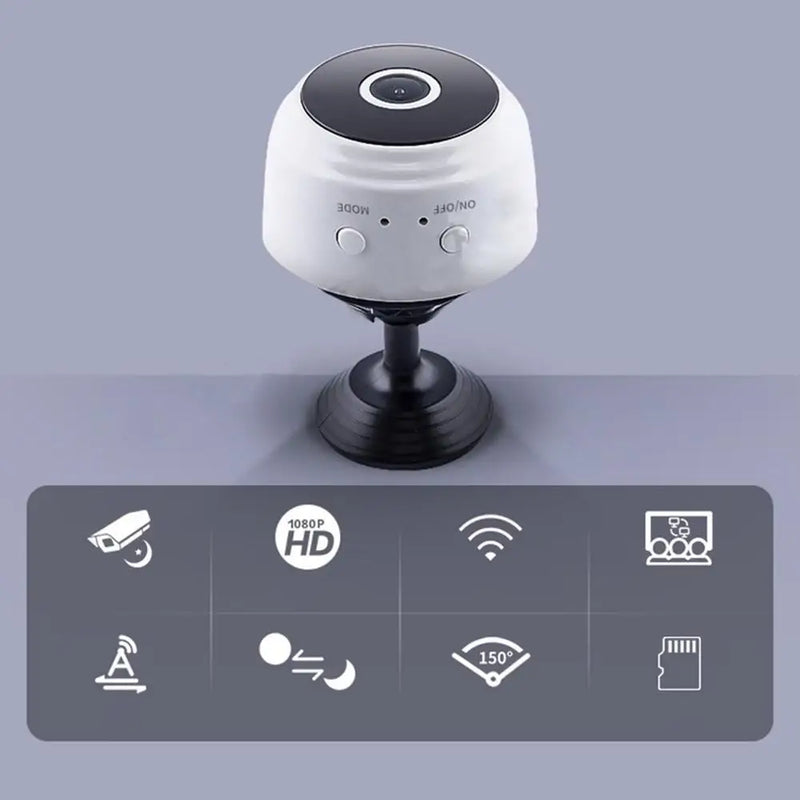 Micro Home Wireless Video CCTV Mini Security Surveillance with IP Camera Wifi Infrared Sensor CMOS 2MP Phone Alarm Camera