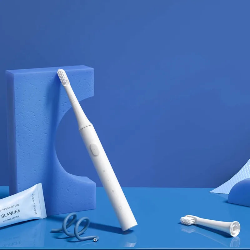 XIAOMI MIJIA Escova de dentes eléctrica sónica Escova de dentes sem fios recarregável por USB Escova de dentes automática ultra-sónica à prova de água