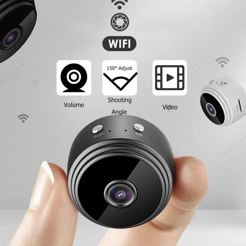 Micro Home Wireless Video CCTV Mini Security Surveillance with IP Camera Wifi Infrared Sensor CMOS 2MP Phone Alarm Camera