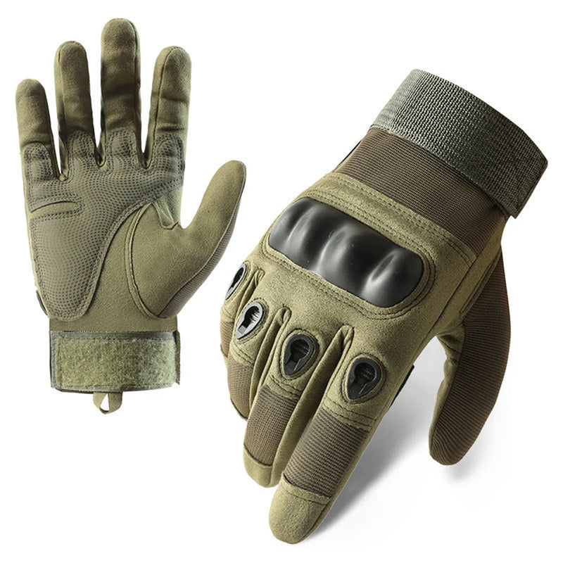 Luvas de Motociclismo Luvas Tácticas Militares Exteriores Desportivas Tiro Caça Airsoft Moto Motocross Luvas Guantes Moto Preto