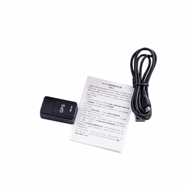 Mini GF-07 GPS Car Tracker Rastreamento em tempo real Antirroubo Anti-perda Localizador Forte Montagem Magnética 2G SIM Posicionador de Mensagem