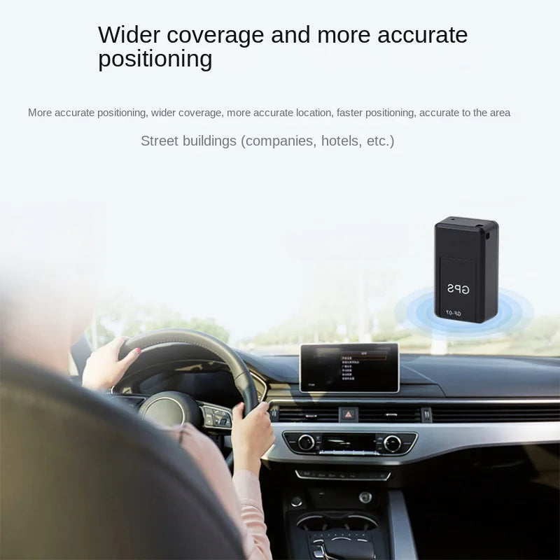 Mini GF-07 GPS Car Tracker Rastreamento em tempo real Antirroubo Anti-perda Localizador Forte Montagem Magnética 2G SIM Posicionador de Mensagem