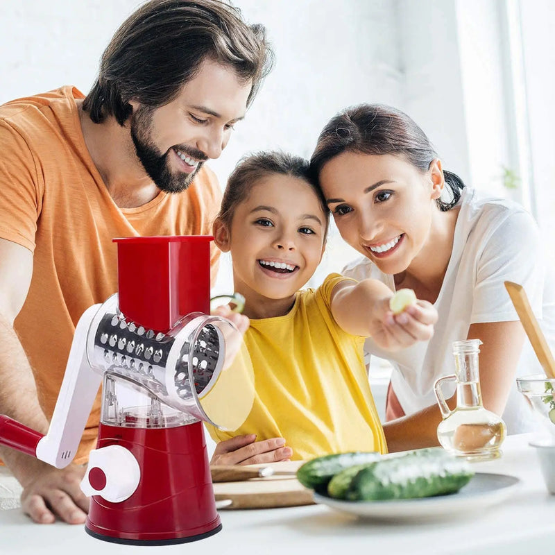 Multifuncional Manivela manual Triturador de batatas para cozinha doméstica