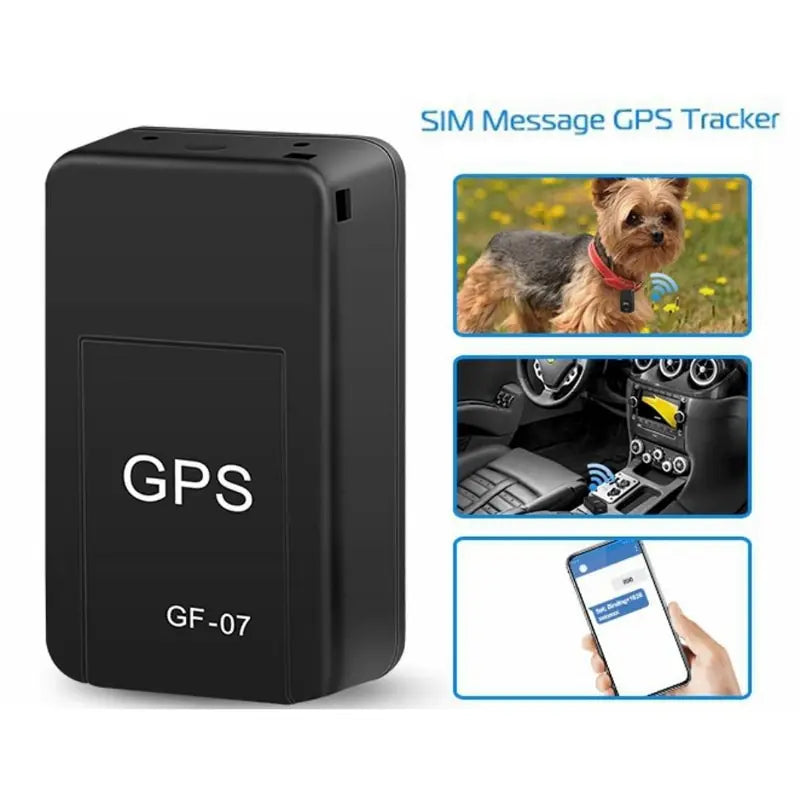 Mini GF 07 GPS Car Tracker Rastreamento em tempo real Antirroubo Anti-perda Localizador forte Montagem magnética Posicionador de mensagem SIM