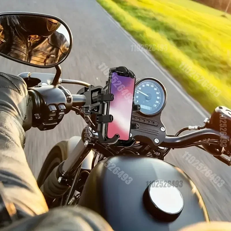 Suporte de celular para motociclo Suporte de navegação para automóvel Bateria eléctrica Veículo de passeio Acessórios à prova de choque e de absorção de choque