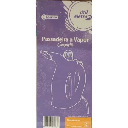 Passadeira Elétrica 220v a Vapor Útil Eletro, Compacta Portátil Branca - Promoção