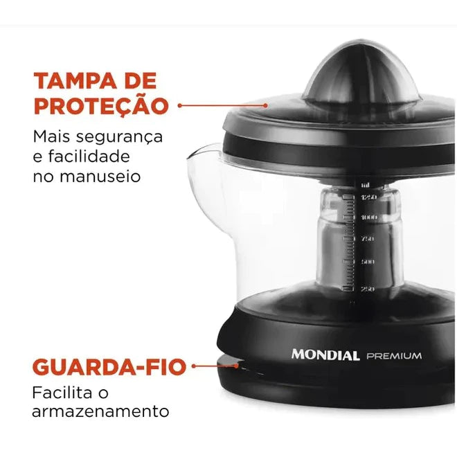 Espremedor de Frutas E02 Premium 220 Volts - Mondial