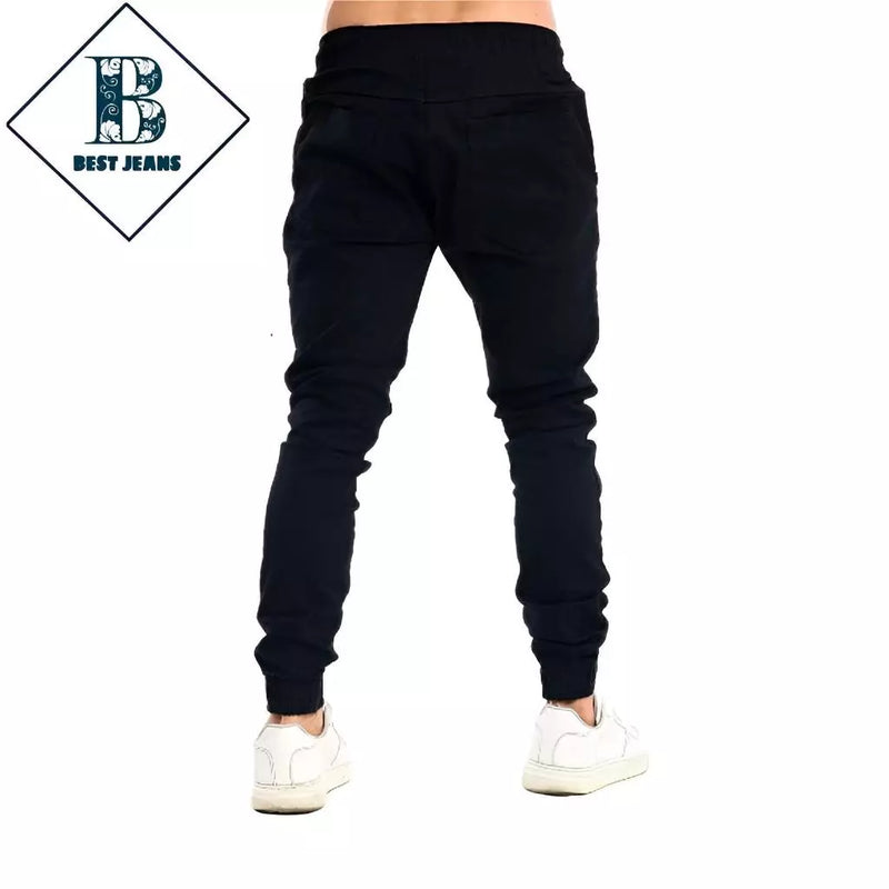 Calças Jogger Masculina com punho Premium qualidade moda homem Estiloso