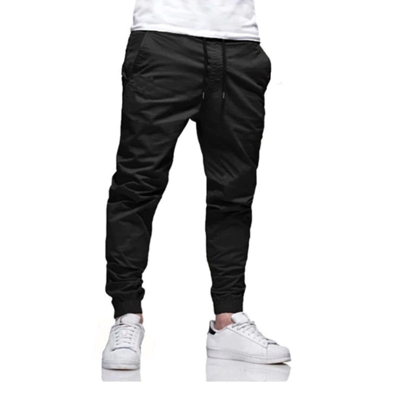 Calças Jogger Masculina com punho Premium qualidade moda homem Estiloso