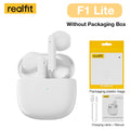 Realfit F1 TWS Fone De Ouvido Bluetooth De Boa Qualidade Sonora Mini Earbuds Sem Fio Mate Com Microfone